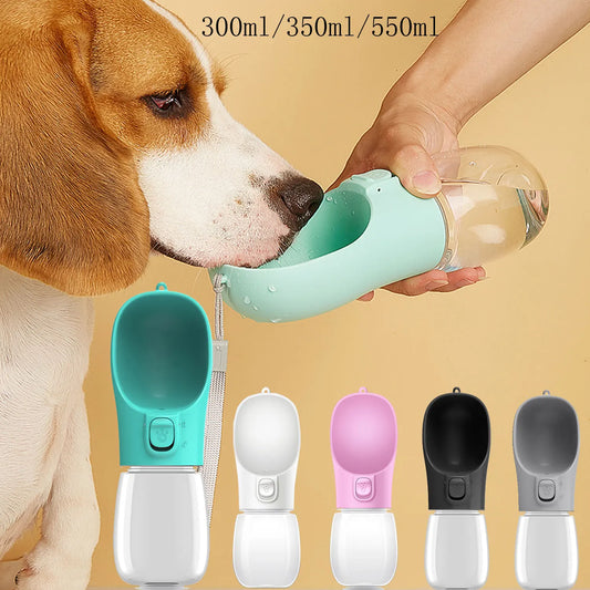 Portable water bottle for dogs