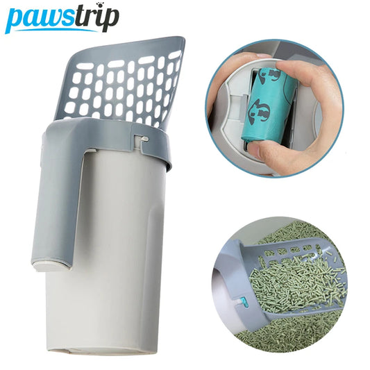 Cat Litter Shovel with Waste Bags